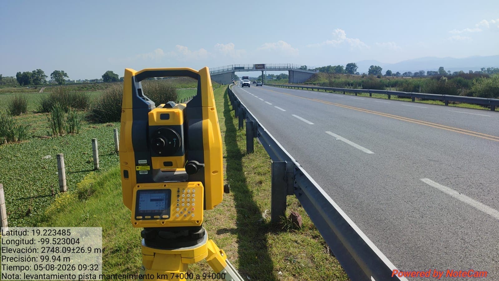 Topografía y derecho de vía